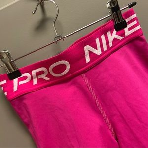 Hot pink XS Nike dry fit spandex